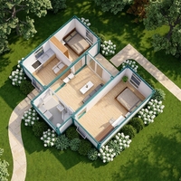 Vente à chaud, nouveau design, maison conteneur préfabriquée mobile, maison conteneur moderne de 40 pieds, maison conteneur de 20 pieds