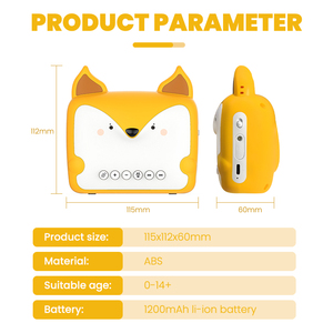 Raccontatore di Storie Portatile Bluetooth per la Nanna con 8GB di Memoria, Design Senza Schermo, Macchina Parlante Educativa per Bambini - Product Image 5