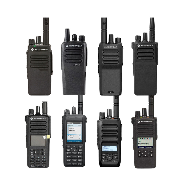 For Walkie Talkie DP2400E DP2600E DP1400 R2 R5 R7 DP4801E DP4600 DP4 VHF UHF 5W Output Power 0-15KM Range Two Way Radio