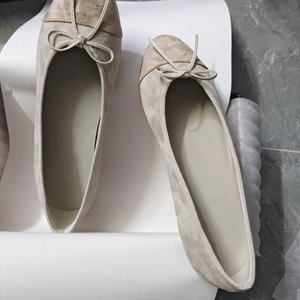 Zapatos Planos de Ballet con Punta Redonda para Mujer, Primavera-Verano 2026, con Lazo, Cómodos para Conducir - Product Image 4