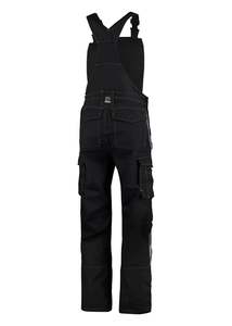 Yüksek kalite yüksek bel özel tulumlar kot önlük pantolon hombre uzun pantolon erkekler için moda tulum denim tulum çalışır - Product Image 3