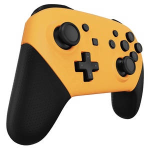 EXtremeRate Caution Yellow Faceplate and Backplate DIY Replacement Shell Housing <b>Case</b> for Nintendo <b>Switch</b> Pro Controller - Product Image 3
