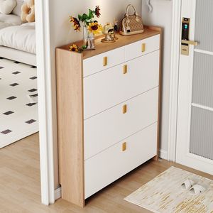 Zapatero Ultra Delgado Moderno para Entrada, Diseño que Ahorra Espacio para Uso Doméstico - Product Image 2