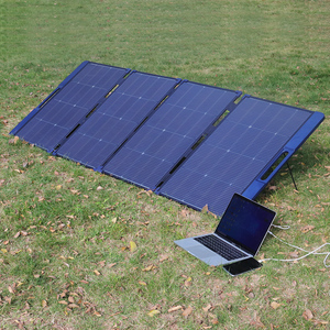 Panel Solar Super Delgado y Ligero de 280W, Plegable, de Alta Potencia, para Senderismo, Viajes y Camping al Aire Libre - Product Image 4