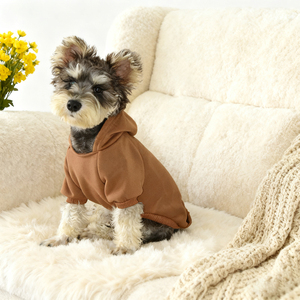 Vêtements pour animaux de compagnie : Sweat à capuche d'automne et d'hiver avec poche, motif tête de chien, pour chiens et chats, style Teddy Bear, protection contre le vent, vente en gros d'usine - Product Image 6