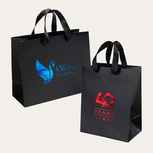 Sacchetto regalo di carta EuroTote di lusso con manico per Shopping Boutique sacchetti per stampa di carta artistica - Product Image 2