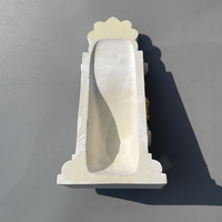 Moulure murale étanche en mousse de polyuréthane PU Gemei, imitation colonne romaine moderne, poutre dorée, tête de poutre, trompe d'éléphant, effet plâtre