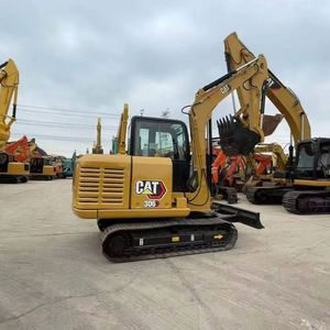 Excavadora Mini Caterpillar 306D de 6 Toneladas de Segunda Mano con Motor y Componentes de Transmisión para Movimiento de Tierras en Construcción - Product Image 1