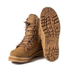 CXXM Stivali Tattici Invernali da Uomo in Pelle Scamosciata, Scarpe di Sicurezza con Lacci, Suola <span class=keywords><strong>Vibram</strong></span> - Product Image 5