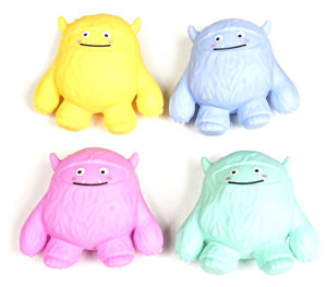 Areia enchimento descompressão neve monstro amassar música TPR rebote lento anti-queda crianças adultos brinquedos atacado logotipo personalizado - Product Image 6