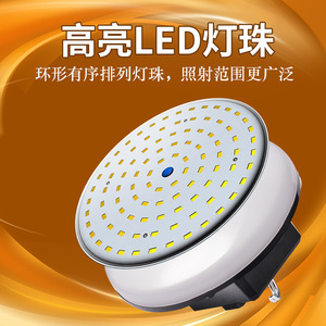 โคมไฟตั้งแคมป์ LED สำหรับใช้งานกลางแจ้ง ชาร์จไฟได้ พร้อมแม่เหล็กยึดติด ใช้เป็นไฟทำงาน ไฟตั้งโต๊ะ และไฟฉุกเฉิน - Product Image 5