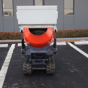 Camión hormigonera de carga automática con bomba Camión hormigonera sobre orugas Garantía de un año - Product Image 4