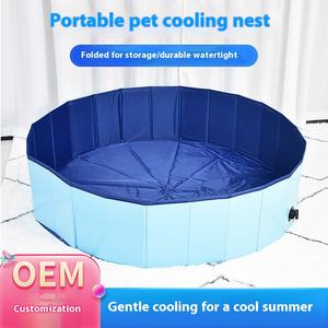 Portatile pieghevole PVC Pet vasca da bagno multiuso animale piscina per la casa e negozi di animali utilizzare strumenti e accessori per la piscina - Product Image 5