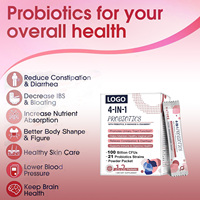 Poudre de probiotiques soluble OEM ODM pour adultes, certifiée GMP, favorise la santé digestive quotidienne et stimule la production de fibres