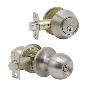 Комбинированный запись входа ключом дверную ручку замка комплект дверные ручки и двойной цилиндр засов - Product Image 1