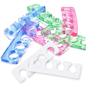 Separador de Dedos de Silicona Suave con 5 Orificios, Espaciador para el Cuidado de los Pies y Dedos, Herramientas para Manicura y Pedicura - Product Image 3