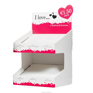 Quảng đông tùy chỉnh siêu thị quảng cáo <span class=keywords><strong>Pop</strong></span> Up sóng hiển thị đứng tông Pallet hộp hiển thị - Product Image 6