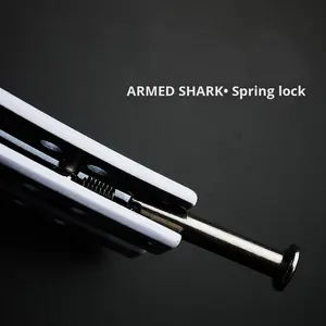 <span class=keywords><strong>Couteau</strong></span> Balisong CSGO CS2 en acier inoxydable non affûté, <span class=keywords><strong>couteau</strong></span> pliant d'entraînement, <span class=keywords><strong>couteau</strong></span> d'entraînement en acier 3cr13, <span class=keywords><strong>couteau</strong></span> papillon - Product Image 6