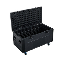 Accessoires d'affichage LED de qualité supérieure en PE Flight Case en plastique Flight Cases verrouillables