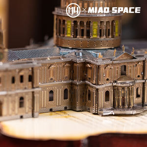 U डायरेक्ट निर्माता नया आगमन 3 डी धातु पहेली संत पॉल के कैथेड्रल मॉडल किट शैक्षिक खिलौना घर सजावट संग्रहणीय - Product Image 6