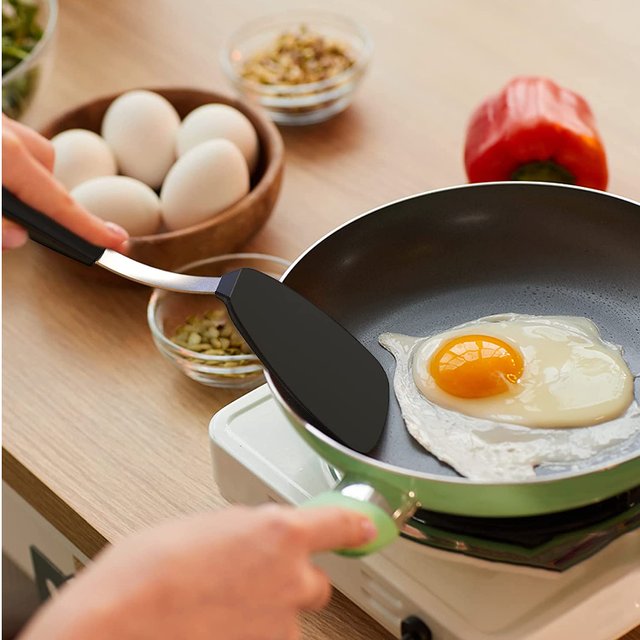 Dishwasher Silicone Spatula for Baking Nonstick Cookware Silicone Turner Spatula for Cook