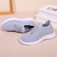 BAEWOON C17 Chaussures de sport pour femmes 2025 – Baskets décontractées tendance en maille respirante, chaussures de course à talon plat en noix de coco