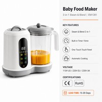Kits de lames de rechange et pots de rechange disponibles pour la vente en gros de robots culinaires pour bébés à usage intensif et les cadeaux saisonniers de maternité