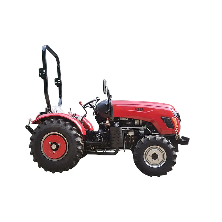 2024 TDER Farm Agricultural Mini Tractor 30hp 50hp 40hp Farm Tractor 4x4 Farming Tractor Machine For Sale