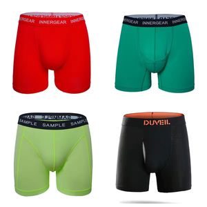 Di alta qualità OEM <span class=keywords><strong>uomo</strong></span> biancheria intima produttore su misura di cotone bambù <span class=keywords><strong>Boxer</strong></span> Logo personalizzato <span class=keywords><strong>uomo</strong></span> <span class=keywords><strong>Boxer</strong></span> breve per gli uomini - Product Image 4