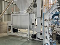 Mélangeur d'aliments pour animaux d'élevage en usine, 500 kg, 1000 kg, 2000 kg, machine à mélanger le maïs, mélangeur d'aliments pour bétail, mélangeur d'aliments pour poissons
