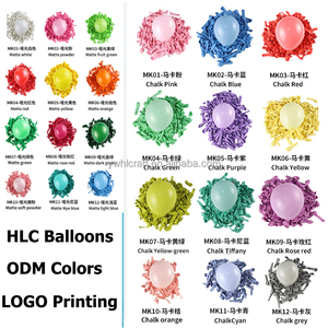 ลูกโป่งมาการองสีสันหลากหลายขนาด 5 นิ้ว แบบปรับแต่งได้ของ HLC ลูกโป่งใสสำหรับงานปาร์ตี้ ของชำร่วยงานแต่งงาน ตกแต่งห้องวันเกิด - Product Image 2