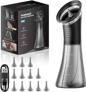 Electric <b>Ear</b> Cleaner Portable <b>Ear</b> Wax Removal <b>Tool</b> with <b>Clean</b> Water Waste Water Separation Design - Product Image 1
