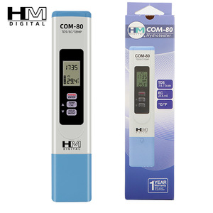 Medidor de Calidad del Agua Hm Digital Com-80 Tds Ec Temp para Piscinas, Laboratorios y Acuicultura - Product Image 1