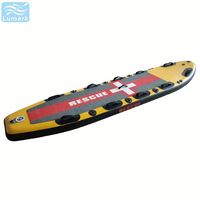 Planche à pagaie à aileron unique 317 cm (10,5 pi) avec pompe manuelle haute pression pour la navigation, les sports nautiques en extérieur et le sauvetage, du fabricant chinois Lumark