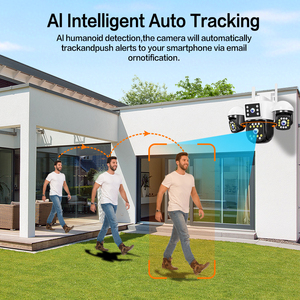 16MP 4-Lens WiFi Security <strong>Camera</strong> Wired Plug-in CCTV <strong>Camera</strong> 4-Screen Outdoor Home Protection <strong>Camera</strong> Night Vision <strong>Motion</strong> Detection - Product Image 6