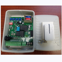 Contrôleur de moteur à chaîne AC220V avec code roulant 433.92MHz émetteur et récepteur en métal ouvre-porte de garage automatique