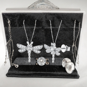 Boucles d'oreilles clous en moissanite taille brillant, légèrement luxueuses, en argent sterling 925, certifiées GRA - Product Image 3