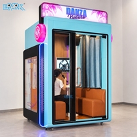 Cabine musicale privée, équipement de karaoké commercial pour les salles d'arcade, les centres commerciaux et les lieux de divertissement intérieurs