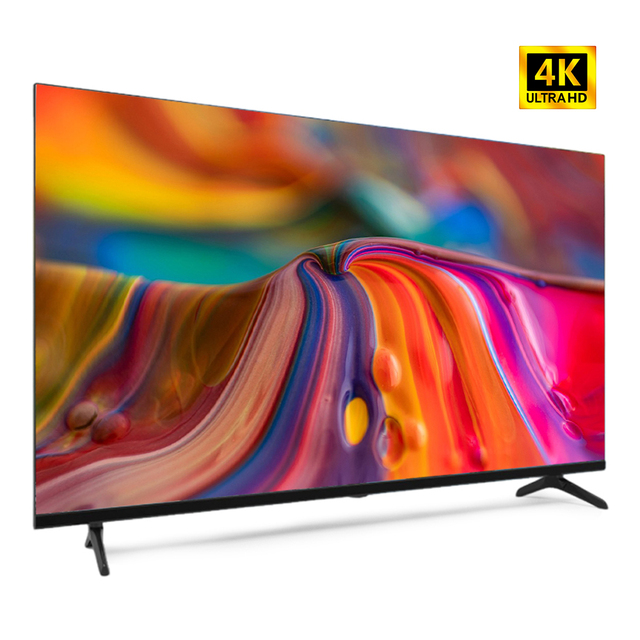 4K Smart TV Ultra-thin Home Television with Smart Screen Cast Voice Remote WiFi BT HDMI USB AV Wholesale