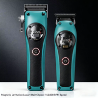 Nueva Cortadora de Pelo Eléctrica con Motor de Levitación Magnética sin Escobillas de Alta Velocidad de 13000 rpm, Diseñada Específicamente para Peluquerías