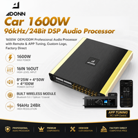 Prosesor Audio DSP Mobil 1600W 96kHz 24Bit 16 Input 16 Output Prosesor Sinyal Digital Produsen OEM/ODM Langsung