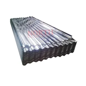 Fábrica GI G550 Z275 Recubierto de zinc 0,34mm 0,40mm 0,48mm Hoja de techo corrugado de acero galvanizado Precio