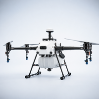 Drone agricole de précision X4-10 avec navigation RTK, pulvérisateur à froid de 10 L, vol autonome, charge utile lourde