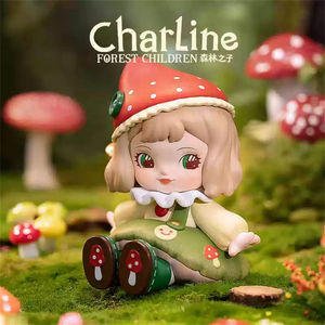 Figuras Auténticas de la Serie CharLine <span class=keywords><strong>Forest</strong></span>, Caja Sorpresa con Figuras Aleatorias, Decoración para el Hogar, Regalo de Cumpleaños o Festivo - Product Image 4