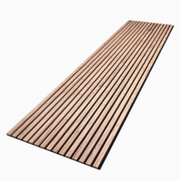 Akupanel acoustique en MDF 3D de style moderne, finition placage de chêne fumé naturel, panneau mural en bois pour salon, studio, design graphique