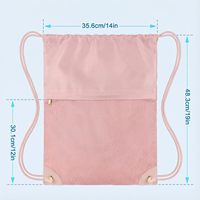 Sac à dos de sport léger et pliable avec cordon de serrage, idéal pour le yoga et la gym, pour femmes