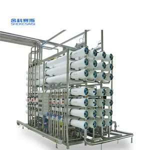 Commercial Underground River Water Purification System Auto Water Juice Filtration Ultrafiltration Membrane Equipment