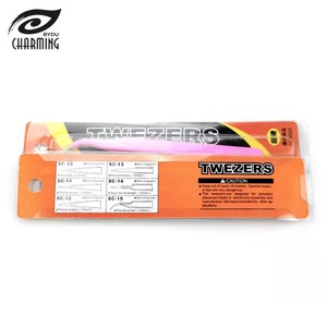 แหนบต่อขนตาปลายแหลมสแตนเลสคุณภาพดีราคาส่ง แหนบต่อขนตาแบบเฉียง - Product Image 5