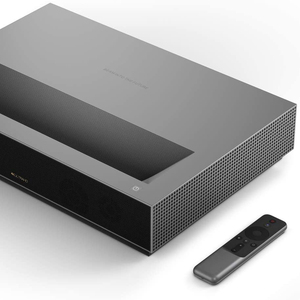 โปรเจคเตอร์เลเซอร์ระยะฉายสั้น Nova 4K UHD HDR10 Android 9 ขนาด 150 นิ้ว สมาร์ททีวีสำหรับบ้าน พร้อมลำโพงในตัว พกพาสะดวก ระยะฉายสั้น 4k - Product Image 1