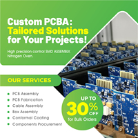 Fournisseur de services d'assemblage de circuits imprimés (PCBA) à Shenzhen, Chine – Service OEM, Prototypage rapide, Production en série, Amplificateur à technologie mixte BGA